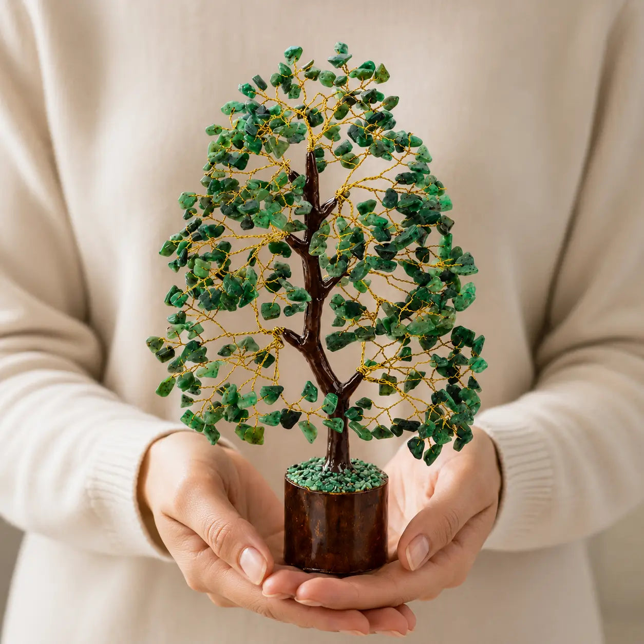 Green Aventurine Crystal Tree