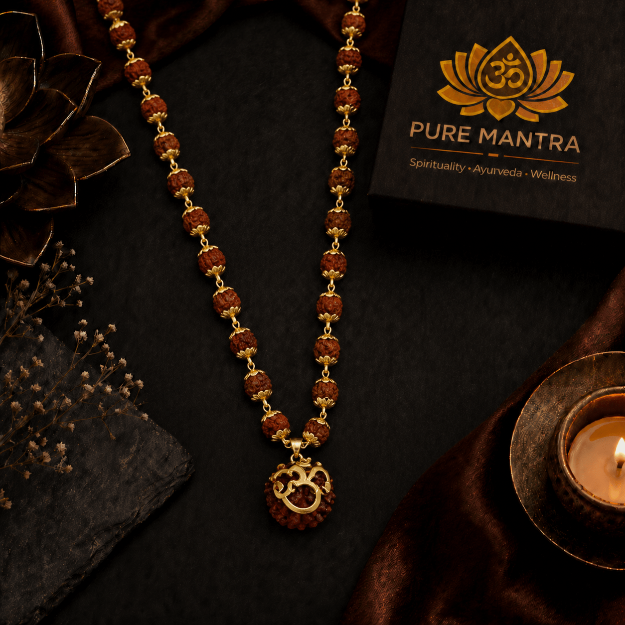 Divine Rudra Om Mala - Pure Mantra