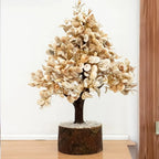 Gomti Chakra White Shell Crystal Tree for Vastu