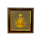 Laxmi on Raw pyrite Frame(Lab Certified) - Pure Mantra