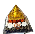 Money Magnet Orgone Pyrite Pyramid For Vastu (Lab Certified) - Pure Mantra