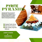 Money Magnet Orgone Pyrite Pyramid For Vastu (Lab Certified) - Pure Mantra
