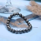 Natural Pyrite Stretchable Bracelet(Lab Certified) - Pure Mantra