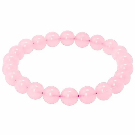Rose Quartz Bracelet(Lab Certified) - Pure Mantra