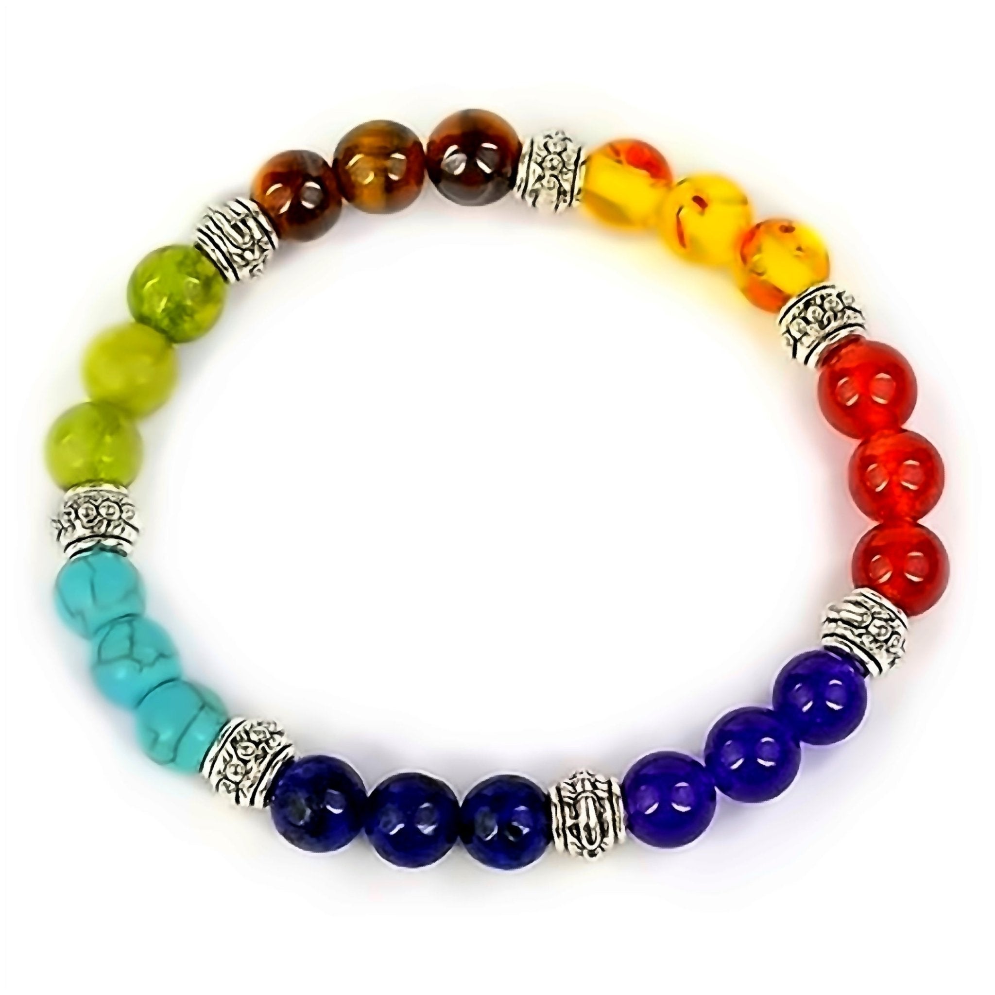 Seven Chakra Bracelet(Lab Certified) - Pure Mantra