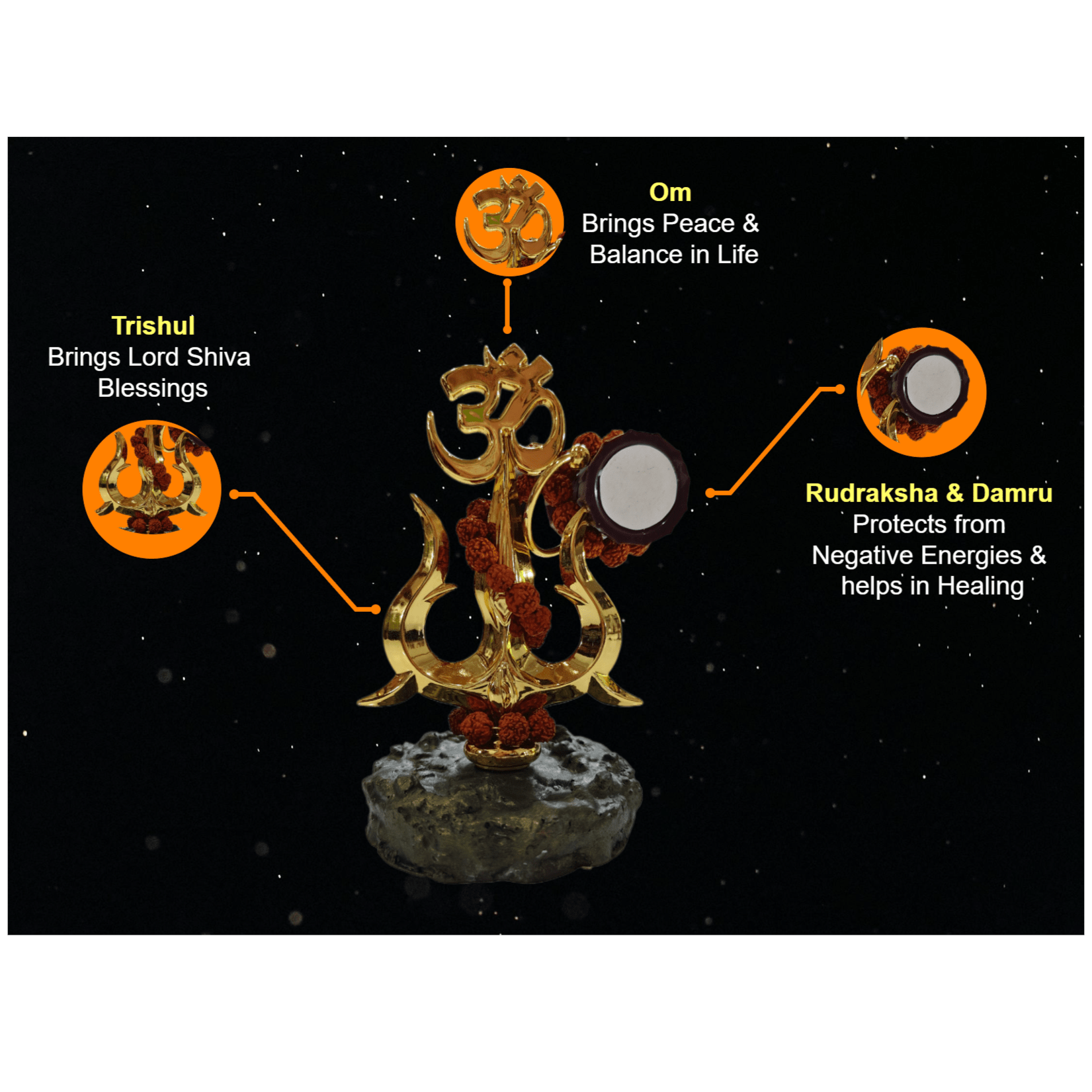 Siddha Shiva Shakti Trishul - Pure Mantra